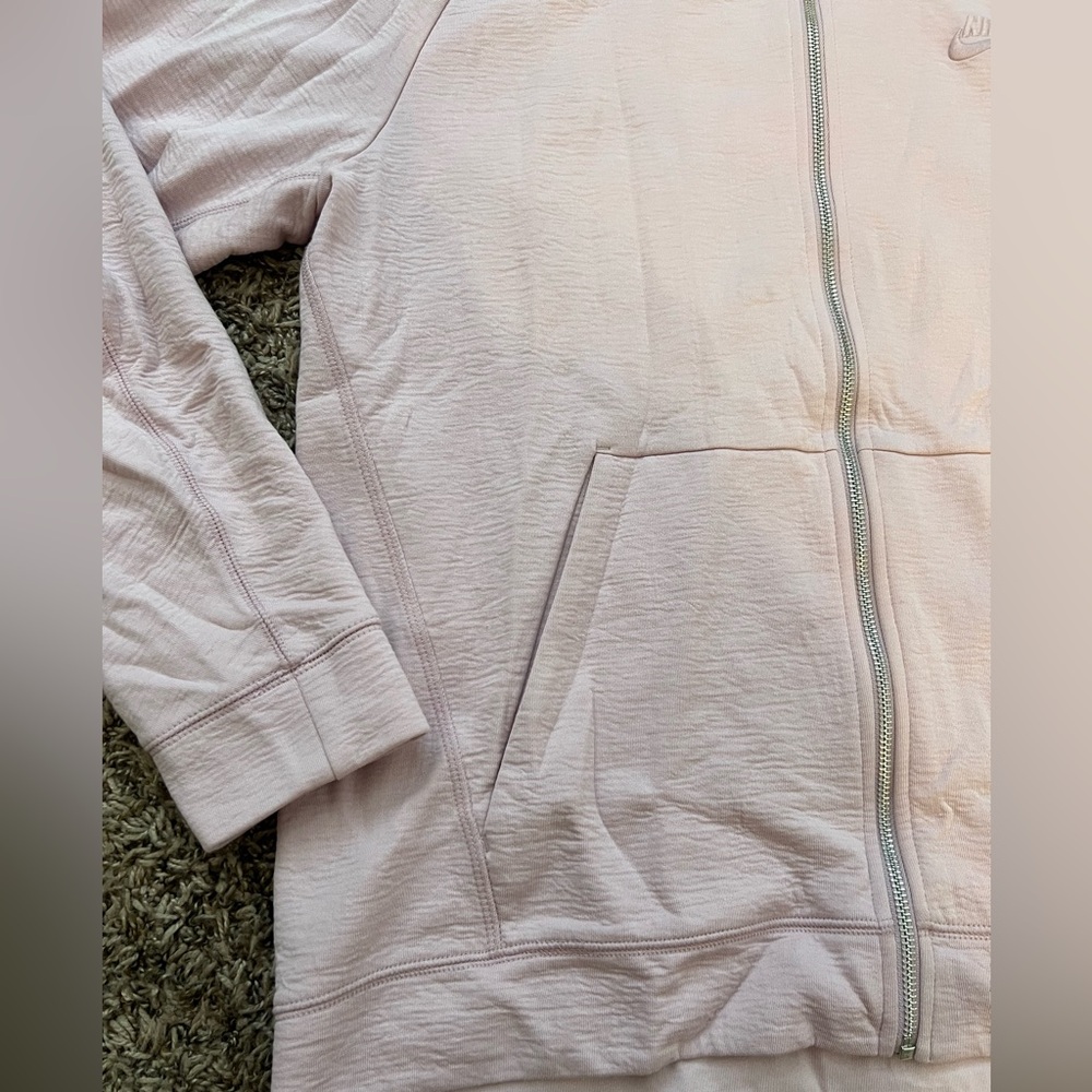 Men’s medium Nike Pink full-zip hooded sweat shirt NWT - Picture 4 of 6